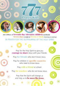 777 Prayer for Kids .